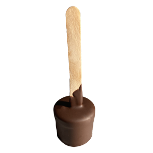 Dark hot chocolate stick